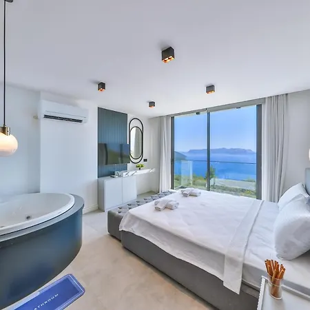 Sky Line - Private Pool - Panoramic Sea View Kaş