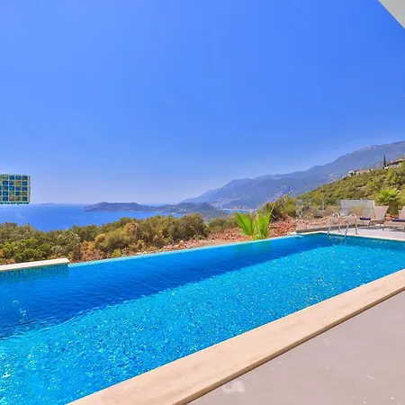 Willa Sky Line - Private Pool - Panoramic Sea View Kaş