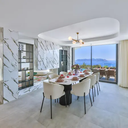 فيلة Sky Line - Private Pool - Panoramic Sea View